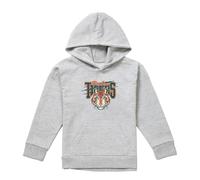 WHITELISTED Stranger Things Hawkins Tigers Scratch Youth Boy/Girls Pull-Over Hoodie, Athletic Heather Hooded Sweatshirt, 9-11 Ans Unisex Kids