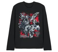 WHITELISTED Transformers Generations Autobots Roll Out and Protect Unisex Long Sleeve T Shirt, Black, Small, Noir, S Mixte