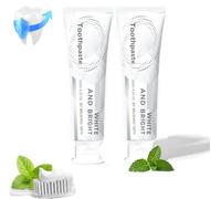 Whitening Toothpaste| Gentle Brightening Toothpaste for Enamel Safe (2Pcs, 120g)