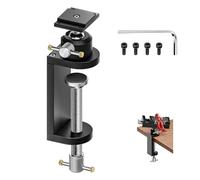 WhiteRhino Support d'étau rotatif, Base Pivotante 360° pour Étaux, Aluminium 6063 & Acier Inoxydable 304, Angle de Travail Réglable, Pour DIY, Bijouterie, Artisanat & Réparation