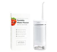 Whites Beaconsfield Hydropulseur dentaire - Irrigateur buccal portable pour dents et gencives, nettoyeur de dents à jet d'eau, 4 modes pour un nettoyage sensible et en profondeur, design de voyage