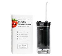 Whites Beaconsfield Hydropulseur dentaire - Irrigateur buccal portable pour dents et gencives, nettoyeur de dents à jet d'eau, 4 modes pour un nettoyage sensible et en profondeur, design de voyage