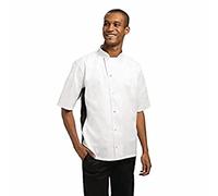 Whites Chefs Apparel A928-XXL Nevada Veste XXL Blanc