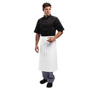 Whites Tablier de Cuisine à Taille Régulière, Blanc, Matière : Polycoton, Dimensions : 915(L) x 762(H)mm - Tablier Professionnel pour Cuisine, Restauration, Utilisation Domestique, A501