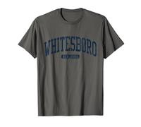 Whitesboro New York NY College University Style Bleu T-Shirt