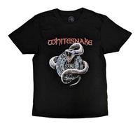 Whitesnake Argenté Snake Band Logo T Shirt Size L