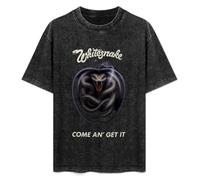 Whitesnake Come an' Get It Mens T-Shirt Black Unisex Top Tee S