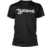 Whitesnake Est 1978 T-Shirt Unisex Mens Fashion Shirt Cotton Tee Shirts Short Sleeve Black XL