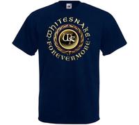 Whitesnake Forevermore t-Shirt Hard Rock Band 1 Blue T-Shirts à Manches Courtes(X-Large)