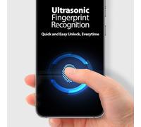 Whitestone Lot De 2 Films Protecteurs D'écran Compatibles Avec Galaxy S24 Plus + Lampe Uv [Verre Trempé 9h,Sans Bulles,Kit D'installation]