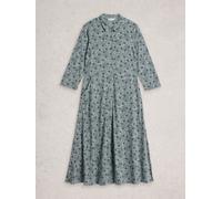 whitestuff Robe chemise White Stuff Rua en jersey bleu FR 48 (EU 46)