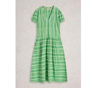 whitestuff Robe en jersey White Stuff Leah vert FR 36 (EU 34)