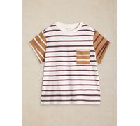 whitestuff White Stuff Gina Stripe T-Shirt pâle FR 42 (EU 40)