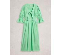 whitestuff White Stuff Maisie Poplin Stripe Dress vert FR 46 (EU 44)