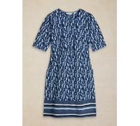 whitestuff White Stuff Olivia Jersey Dress bleu FR 38 (EU 36)