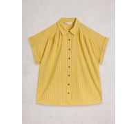 whitestuff White Stuff Orla Button Through Shirt jaune FR 48 (EU 46)