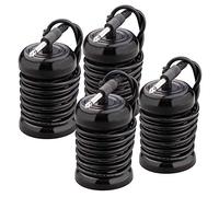 Whiteswan Lot de 2 bobines en acier inoxydable pour machines de spa à pieds ioniques durables pour les pieds de spa et de bain ionique détox pour les pieds