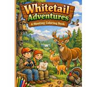 Whitetail Adventures: A Hunting Coloring Book