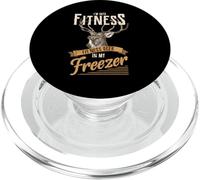 Whitetail Buck Funny Deer Hunting Season I'm Into Fitness PopSockets PopGrip pour MagSafe