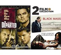 Whitey Bulger = Frank Costello Boston Underworld Double Feature: The Departed & Black Mass/ Blow 3-DVD Bundle