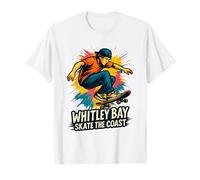 Whitley Bay Skateboard Skate The Coast Series T-Shirt