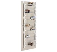 Whitmor 36-Pair OTD Shoe Rack, White