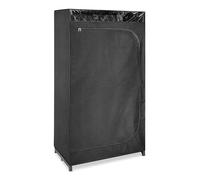 Whitmor Armoire à vêtements Portable - Organisateur de vêtements Autonome avec Housse - 91,4 cm de Large - Noir
