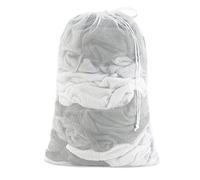 Whitmor Sac à Linge en Maille Blanche