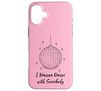 Whitney Houston Ballon Disco I Wanna Dance with Somebody Coque pour iPhone 16 Plus
