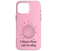 Whitney Houston Ballon Disco I Wanna Dance with Somebody Coque pour iPhone 16 Pro Max