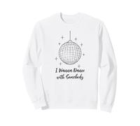 Whitney Houston Ballon Disco I Wanna Dance with Somebody Sweatshirt