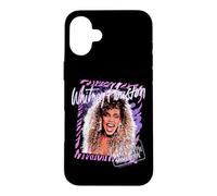 Whitney Houston Cadre à Rayures I Wanna Dance with Somebody Coque pour iPhone 16 Plus