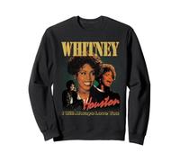 Whitney Houston I Will Always Love You Collage Vieilli Sweatshirt