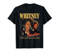 Whitney Houston I Will Always Love You Collage Vieilli T-Shirt