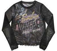 Whitney Houston - "I'm Your Baby" T-shirt manches longues pour femme RO10792 (XL) (Noir)