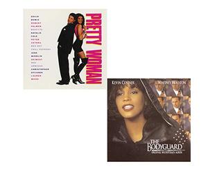 Whitney Houston - Pretty Woman - The Bodyguard - 2 CD Movie Soundtrack Bundling