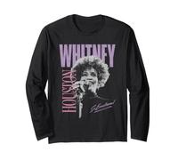 Whitney Houston So Emotional Distressed Photo Ton sur Ton Manche Longue
