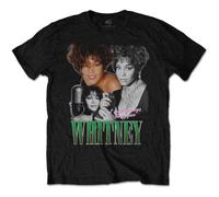 Whitney Houston - Whitney Houston Unisex T-Shirt: Always Love You Homage (Noir) Size XXL