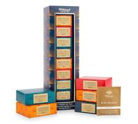 Whittard | Collection assortie 8 saveurs de thé noir, vert et blanc | Coffret Thé - 40 Infusettes (80 Gr)