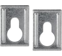WHIY-103693 Lot De 2 Supports Muraux Pour Ikea Pax Kallax Metod Plaque De Montage Murale Convient Comme Pièce De Rechange Pour Ikea Pax Kallax Metod