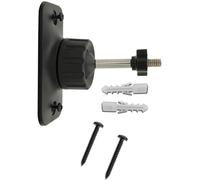WHIY-Kit De Fixation Murale Pour Vr Vive Pour Station De Base 1.0 Et Station De Base 2.0 (Station De Base Non Incluse) (Noir) (Lot De 2)