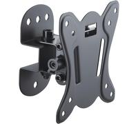 Whiy-Soporte Para Tv,Inclinable 3°/-12°,Giratorio 25°/-25°,Tamaños De Tv De 13 A 27 Pulgadas,Max. Capacidad De Carga 25 Kg,Negro