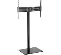 WHIY-Stand 600 Floor Support Tv Sur Pied Avec Colonne En Aluminium Résistante,Pour Orienter Le Téléviseur À L'Horizontale Ou À La Verticale,De 50"" À 82"" Pouces,Vesa 200-300-400-600 Made In Italy