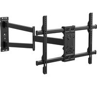 WHIY-Support Mural D'Angle Pour Tv De 32 À 75 Pouces,Bras Long D'Extension De 820 Mm Avec Pivot/Inclinaison,Support Mural Full Motion Tv,Vesa Max 600 X 400 Mm,Jusqu'À 50 Kg