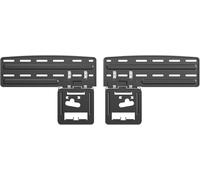 WHIY-Support Mural Fixe Pour 2021 Samsung Tv,Micro Gap Support Mural Tv Pour Téléviseurs 43-85 Pouces Neo Qled,Qled And Crystal Uhd Avec Capacité Max De 60Kg Vesa Max De 1700X800Mm
