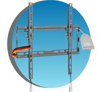 WHIY-Support Tv Mural,Max. Vesa 400X400 Mm,Max 45Kg,Universel Inclinable Pour Téléviseurs 32-70 Pouces Plats Et Incurvés,Noir