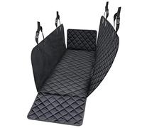 WhizProducts® Couverture pour chien Basic pour banquette arrière de voiture avec protection latérale et ancrages de siège - Couverture imperméable pour chien pour voyage et transport pour chien