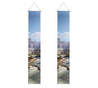 WHJDPP Bannière de porche à motif Grand Canyon - Robuste, durable, lavable et réutilisable - Décoration de remise de diplôme pour fêtes, cérémonies, portes d'entrée
