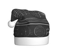 WHJDPP Blackboard Math Picture Christmas Hat for Adult for Christmas Halloween New Year Soldes Promotions