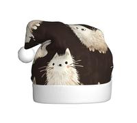 WHJDPP Bonnet de Noël moelleux et moelleux pour adulte, doux et moelleux, idéal pour une utilisation à long terme